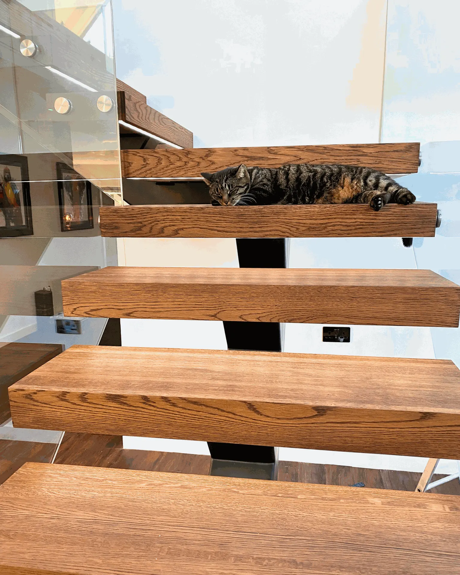 central spine staircase 