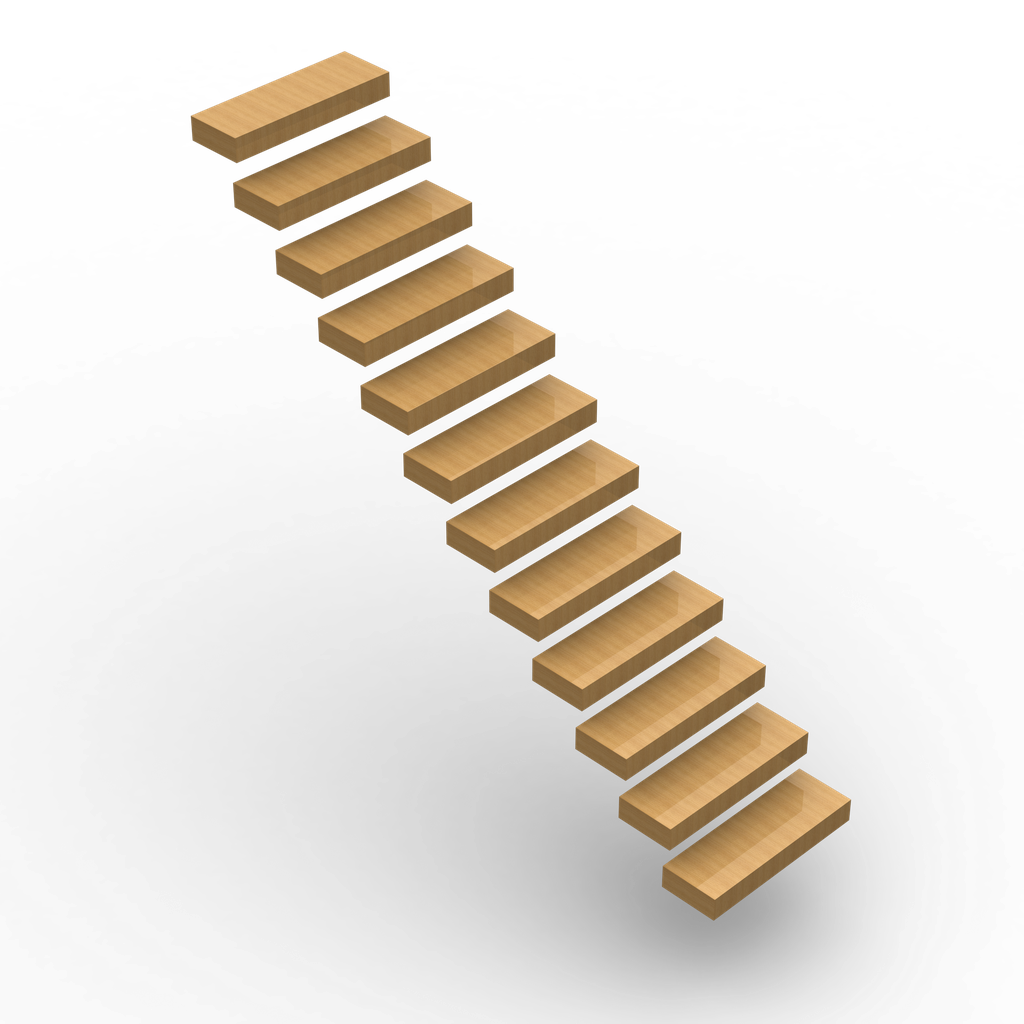 Zigzag Staircase (Straight Shape)